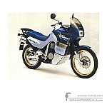 Honda XL600V TRANSALP 1991 - Blue