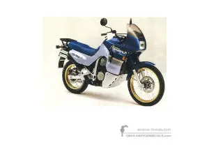 Naklejki do Honda XL600V TRANSALP 1991 - Niebieski • Honda Naklejki OEM