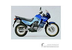 Naklejki do Honda XL600V TRANSALP 1992 - Niebieski • Honda Naklejki OEM