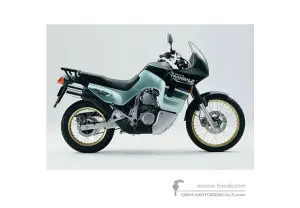 Naklejki do Honda XL600V TRANSALP 1993 - Zielony • Honda Naklejki OEM