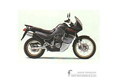 Naklejki do Honda XL600V TRANSALP 1993 - Niebieski • Honda Naklejki OEM