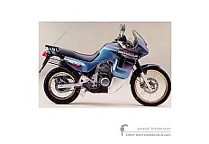 Naklejki do Honda XL600V TRANSALP 1994 - Niebieski • Honda Naklejki OEM
