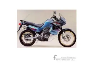 Naklejki do Honda XL600V TRANSALP 1994 - Niebieski • Honda Naklejki OEM