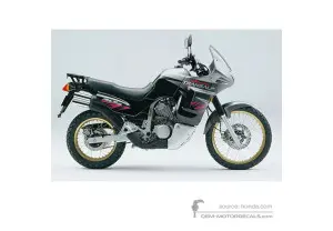 Naklejki do Honda XL600V TRANSALP 1994 - Szary • Honda Naklejki OEM