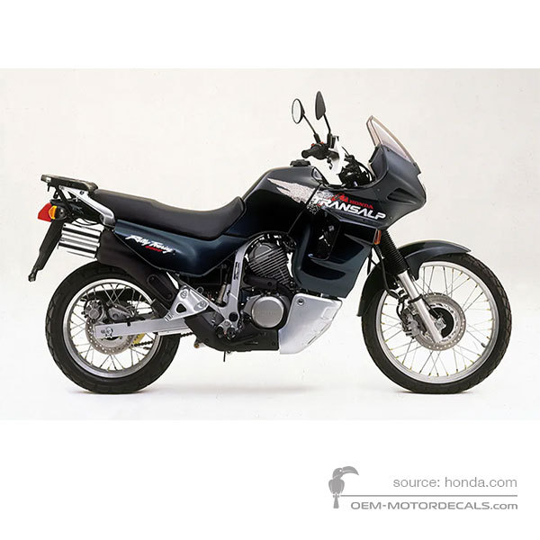 Adesivi per Honda XL600V TRANSALP 1999 - Verde • Honda Adesivi OEM