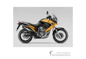Aufkleber für Honda XL700V TRANSALP 2009 - Gelb • Honda OEM-Aufkleber