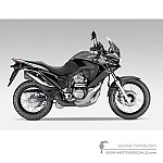 Honda XL700V TRANSALP 2009 - Black