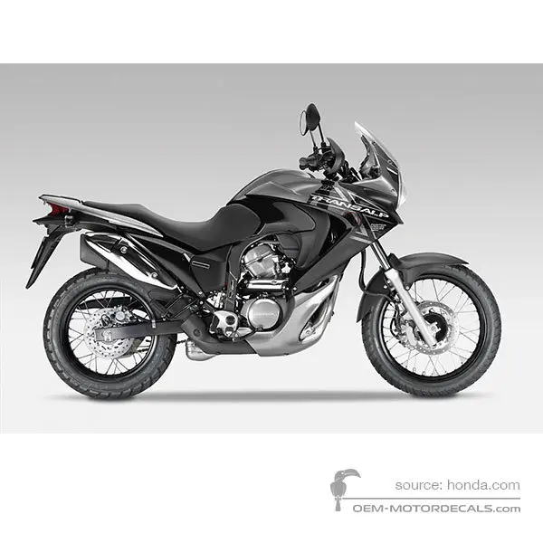 Honda XL700V TRANSALP 2009 - Schwarz - Pearl Concours Black