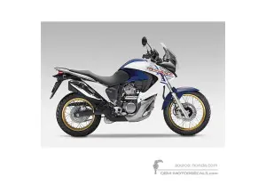 Decals for Honda XL700V TRANSALP 2010 - White • Honda OEM Decals