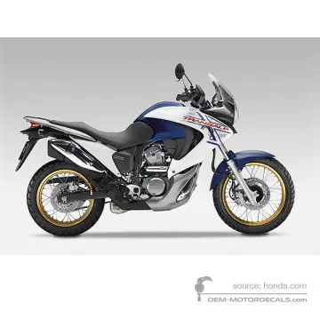 Honda XL700V TRANSALP 2011 - Bianco - Shasta White