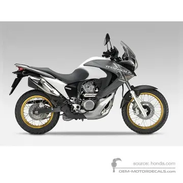 Honda XL700V TRANSALP 2011 - Grigio - Mat Cynos Grey Metallic