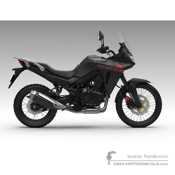 Honda XL750 TRANSALP 2023 - Negro - Mat Ballistic Black Metallic