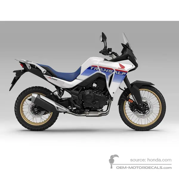 Honda XL750 TRANSALP 2025 - White - Ross White