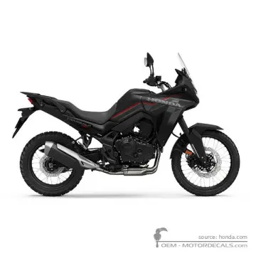 Honda XL750 TRANSALP 2026 - Matte Ballistic Black Metallic