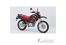 Stickers voor Honda XR125L 2005 - Zwart Rood • Honda OEM Stickers