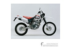 Autocollants pour Honda XR400R 1997 - Blanc • Honda Autocollants OEM