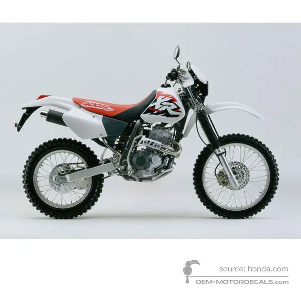 Honda XR400R 1997 - Weiss - Ross White