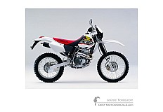Adesivi per Honda XR400R 1998 - Bianco • Honda Adesivi OEM
