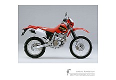 Autocollants pour Honda XR400R 2001 - Rouge • Honda Autocollants OEM