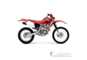 Autocollants pour Honda XR400R 2003 - Rouge • Honda Autocollants OEM