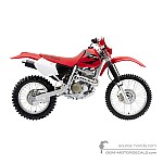 Honda XR400R 2004 - Czerwony