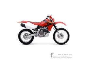 Pegatinas para Honda XR650R 2003 - Rojo • Honda Pegatinas OEM