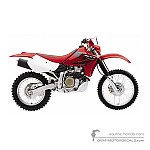 Honda XR650R  2004 - Rood