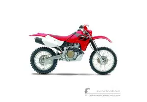 Pegatinas para Honda XR650R 2005 - Rojo • Honda Pegatinas OEM