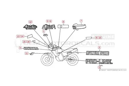 Honda XRV650 AFRICA TWIN 1989