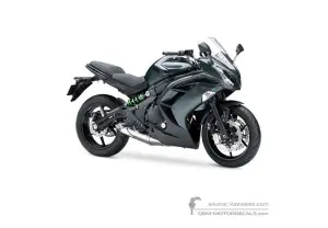 Decals for Kawasaki EX650 ER6F 2016 - Gray • Kawasaki OEM Decals