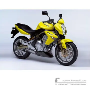 Kawasaki ER650 ER6N 2006 - Jaune - Vivid Yellow