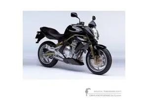 Pegatinas para Kawasaki ER650 ER6N 2006 - Negro • Kawasaki Pegatinas OEM