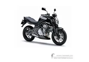 Decals for Kawasaki ER650 ER6N 2008 - Black • Kawasaki OEM Decals