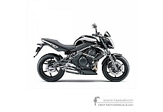 Pegatinas para Kawasaki ER650 ER6N 2009 - Negro • Kawasaki Pegatinas OEM