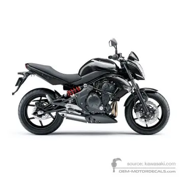 Kawasaki ER650 ER6N 2010 - Nero - Ebony