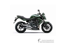 Naklejki do Kawasaki ER650 ER6N 2011 - Zielony • Kawasaki Naklejki OEM