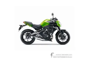 Decals for Kawasaki ER650 ER6N 2013 - Green • Kawasaki OEM Decals