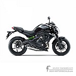 Kawasaki ER650 ER6N 2014 - Black