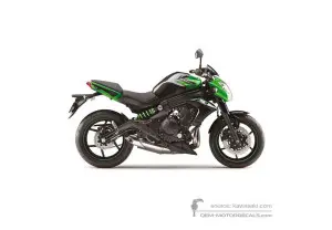 Autocollants pour Kawasaki ER650 ER6N 2016 - Vert • Kawasaki Autocollants OEM