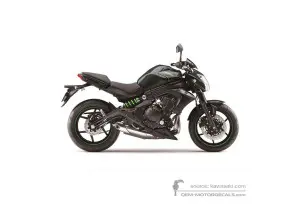 Decals for Kawasaki ER650 ER6N 2016 - Black • Kawasaki OEM Decals