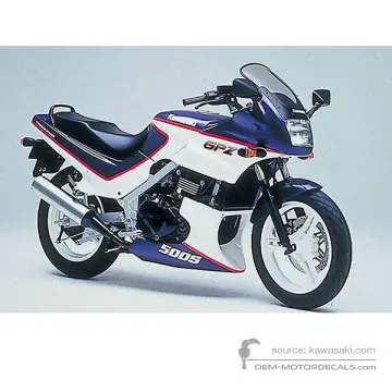 Kawasaki GPZ500S | EX500 1992