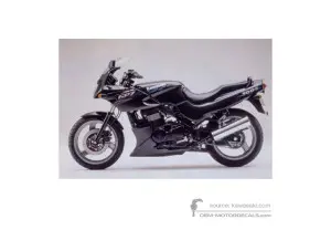 Adesivi per Kawasaki GPZ500S 1994 - Nero • Kawasaki Adesivi OEM