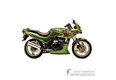 Decals for Kawasaki GPZ500S 1994 - Green • Kawasaki OEM Decals