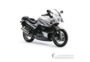 Adesivi per Kawasaki GPZ500S 2002 - Argento • Kawasaki Adesivi OEM