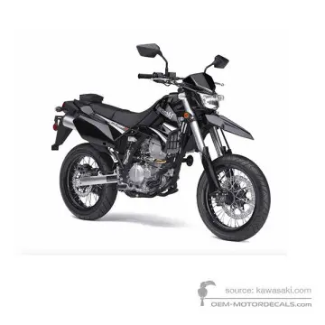 Kawasaki KLX250 2009 - Ebony - Ebony