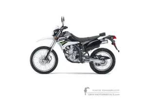 Stickers voor Kawasaki KLX250 2011 - Wit • Kawasaki OEM Stickers