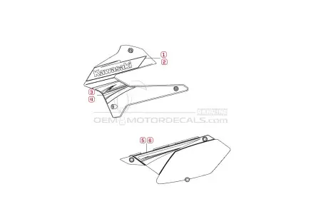 Kawasaki KLX250 2011 - Wit