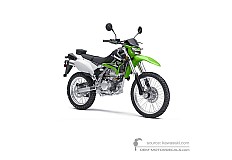 Naklejki do Kawasaki KLX250 2014 - Zielony • Kawasaki Naklejki OEM