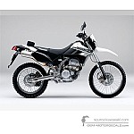 Kawasaki KLX250 2017 - Biały