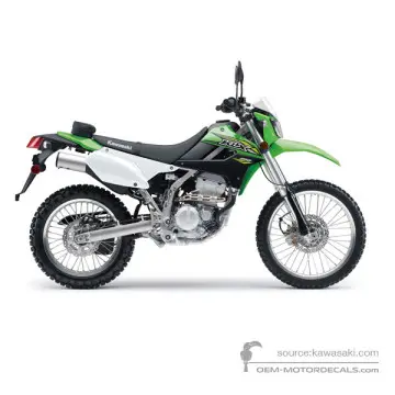 Kawasaki KLX250 2018 - Verde - Lime Green